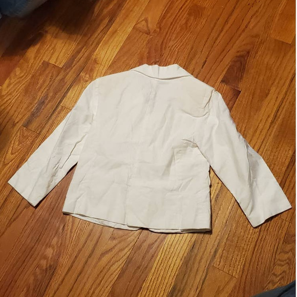 NWOT! Baby Graziella Designer Italy White Blazer 2T ~ Discontinued ~ MSRP $150 - Picture 2 of 4